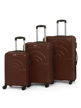 Load image into Gallery viewer, Dart Textured Hard Sided Cabin Sized Trolley Bag