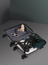 Load image into Gallery viewer, Dart Textured Hard Sided Cabin Sized Trolley Bag