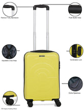 Load image into Gallery viewer, Dart Textured Hard Sided Cabin Sized Trolley Bag