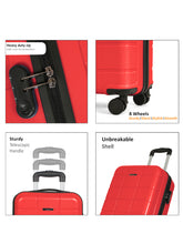 Load image into Gallery viewer, 360 Degree Rotation Hard Cabin Trolley Bag