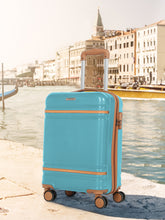 Load image into Gallery viewer, Teakwood Unisex Solid Hard Sided Cabin Florida Trolley Bag