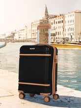 Load image into Gallery viewer, Teakwood Unisex Solid Hard Sided Cabin Florida Trolley Bag