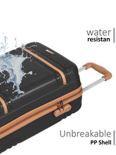 Load image into Gallery viewer, Teakwood Unisex Solid Hard Sided Cabin Florida Trolley Bag