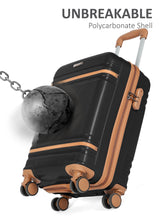 Load image into Gallery viewer, Teakwood Unisex Solid Hard Sided Cabin Florida Trolley Bag