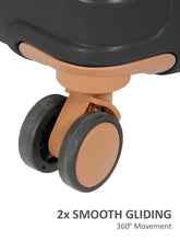 Load image into Gallery viewer, Teakwood Unisex Solid Hard Sided Cabin Florida Trolley Bag