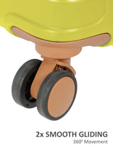 Load image into Gallery viewer, Teakwood Unisex Solid Hard Sided Cabin Florida Trolley Bag