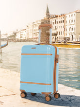 Load image into Gallery viewer, Teakwood Unisex Solid Hard Sided Cabin Florida Trolley Bag