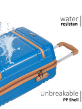 Load image into Gallery viewer, Teakwood Unisex Solid Hard Sided Cabin Florida Trolley Bag