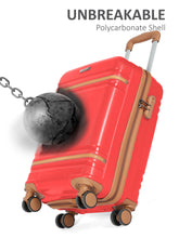 Load image into Gallery viewer, Teakwood Unisex Solid Hard Sided Cabin Florida Trolley Bag