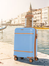 Load image into Gallery viewer, Teakwood Unisex Solid Hard Sided Cabin Florida Trolley Bag