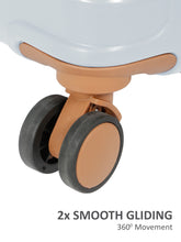 Load image into Gallery viewer, Teakwood Unisex Solid Hard Sided Cabin Florida Trolley Bag