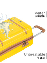 Load image into Gallery viewer, Teakwood Unisex Solid Hard Sided Cabin Florida Trolley Bag