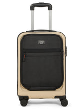 Load image into Gallery viewer, Teakwood Travel Trolley Luggage with 360° Dual Spinner Wheels, Unbreakable Hard Shell Body, Scratch-Resistant Finish, Side Combination Lock, Heavy-Duty Smooth Zippers, Mesh Organizer & Elastic Cross Straps, Small, Multicolor
