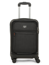 Load image into Gallery viewer, Teakwood Travel Trolley Luggage with 360° Dual Spinner Wheels, Unbreakable Hard Shell Body, Scratch-Resistant Finish, Side Combination Lock, Heavy-Duty Smooth Zippers, Mesh Organizer & Elastic Cross Straps, Small, Multicolor