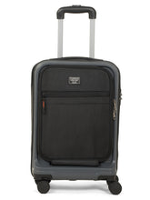 Load image into Gallery viewer, Teakwood Travel Trolley Luggage with 360° Dual Spinner Wheels, Unbreakable Hard Shell Body, Scratch-Resistant Finish, Side Combination Lock, Heavy-Duty Smooth Zippers, Mesh Organizer & Elastic Cross Straps, Small, Multicolor