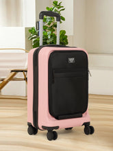 Load image into Gallery viewer, Teakwood Travel Trolley Luggage with 360° Dual Spinner Wheels, Unbreakable Hard Shell Body, Scratch-Resistant Finish, Side Combination Lock, Heavy-Duty Smooth Zippers, Mesh Organizer & Elastic Cross Straps, Small, Multicolor