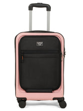 Load image into Gallery viewer, Teakwood Travel Trolley Luggage with 360° Dual Spinner Wheels, Unbreakable Hard Shell Body, Scratch-Resistant Finish, Side Combination Lock, Heavy-Duty Smooth Zippers, Mesh Organizer & Elastic Cross Straps, Small, Multicolor