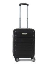 Load image into Gallery viewer, Unisex Black Textured Hard Sided Size Check-In Trolley Bag