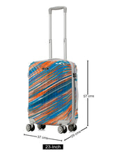 Load image into Gallery viewer, Textured & Printed 360 Degree Rotation Hard small-Sized Trolley