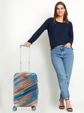 Load image into Gallery viewer, Textured & Printed 360 Degree Rotation Hard small-Sized Trolley