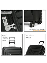 Load image into Gallery viewer, 360 Degree Rotation Hard Cabin Trolley Bag