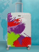 Load image into Gallery viewer, Abstract Printed Large Hard Trolley Bag
