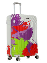 Load image into Gallery viewer, Abstract Printed Large Hard Trolley Bag
