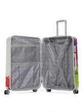 Load image into Gallery viewer, Abstract Printed Large Hard Trolley Bag