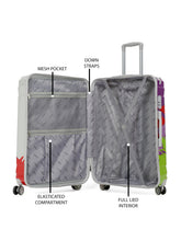 Load image into Gallery viewer, Abstract Printed Large Hard Trolley Bag