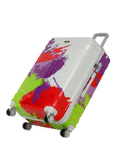 Load image into Gallery viewer, Abstract Printed Large Hard Trolley Bag