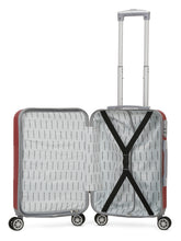 Load image into Gallery viewer, Textured Hard-Sided 360-Degree Rotation Cabin Trolley Bag- 55 CM