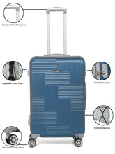 Load image into Gallery viewer, Textured Hard 360 Degree Rotation Hard Medium-Sized Trolley Bag 65 CM