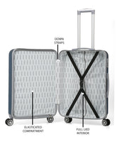 Load image into Gallery viewer, Textured Hard 360 Degree Rotation Hard Medium-Sized Trolley Bag 65 CM