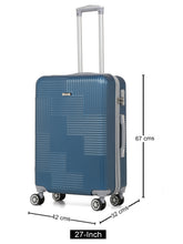 Load image into Gallery viewer, Textured Hard 360 Degree Rotation Hard Medium-Sized Trolley Bag 65 CM