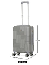 Load image into Gallery viewer, Textured 360 Degree Rotation Hard Cabin-Sized Trolley Bag -55 CM