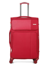 Load image into Gallery viewer, Teakwood Red Soft Sided Trolley Bag