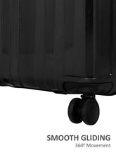 Load image into Gallery viewer, Unisex Textured Hard Sided Cabin Size Trolley Bag