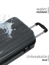 Load image into Gallery viewer, Unisex Textured Hard Sided Cabin Size Trolley Bag