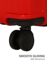 Load image into Gallery viewer, Unisex Textured Hard Sided Cabin Size Trolley Bag