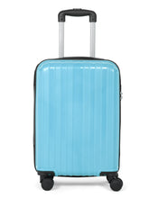 Load image into Gallery viewer, Unisex Textured Hard Sided Cabin Size Trolley Bag