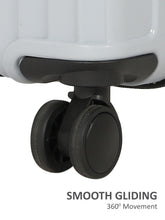 Load image into Gallery viewer, Unisex Textured Hard Sided Cabin Size Trolley Bag