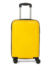 Load image into Gallery viewer, Unisex Textured Hard Sided Cabin Size Trolley Bag