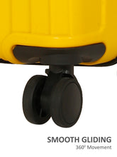 Load image into Gallery viewer, Unisex Textured Hard Sided Cabin Size Trolley Bag