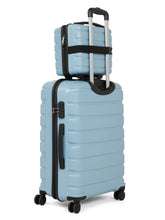 Load image into Gallery viewer, Teakwood Travel Trolley Luggage Set of 5 with 360° Dual Spinner Wheels, Unbreakable Hard Shell Body, Scratch-Resistant Finish, Side Combination Lock, Heavy-Duty Smooth Zippers, Mesh Organizer & Elastic Cross Straps – Multiple Colors