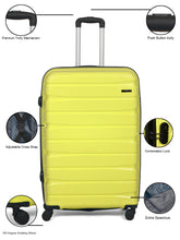 Load image into Gallery viewer, Unisex Solid Hard Sided Trolley Bag