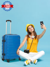 Load image into Gallery viewer, Unisex Solid Hard Sided Trolley Bag