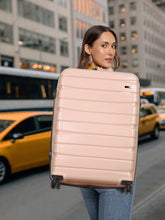 Load image into Gallery viewer, Unisex Solid Hard Sided Trolley Bag