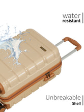 Load image into Gallery viewer, Unisex Solid Hard Sided Size Trolley Bag