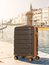 Load image into Gallery viewer, Unisex Solid Hard Sided Size Trolley Bag