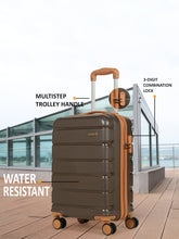 Load image into Gallery viewer, Unisex Solid Hard Sided Size Trolley Bag